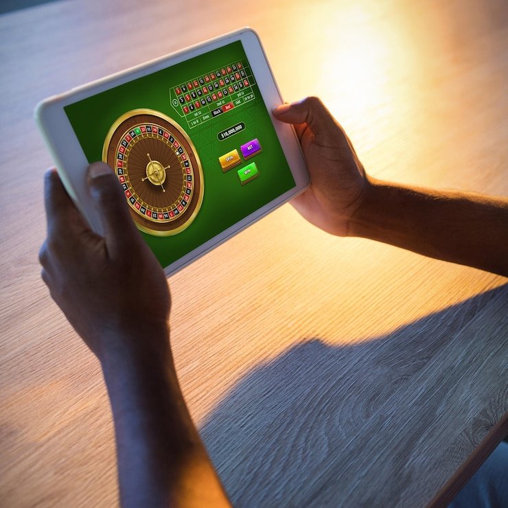 Dadu Online dice game interface on bosstoto login showing prediction options and live results